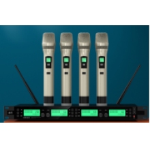 U段無線話筒(1拖4)/線材附件/話筒4個，耳麥4個